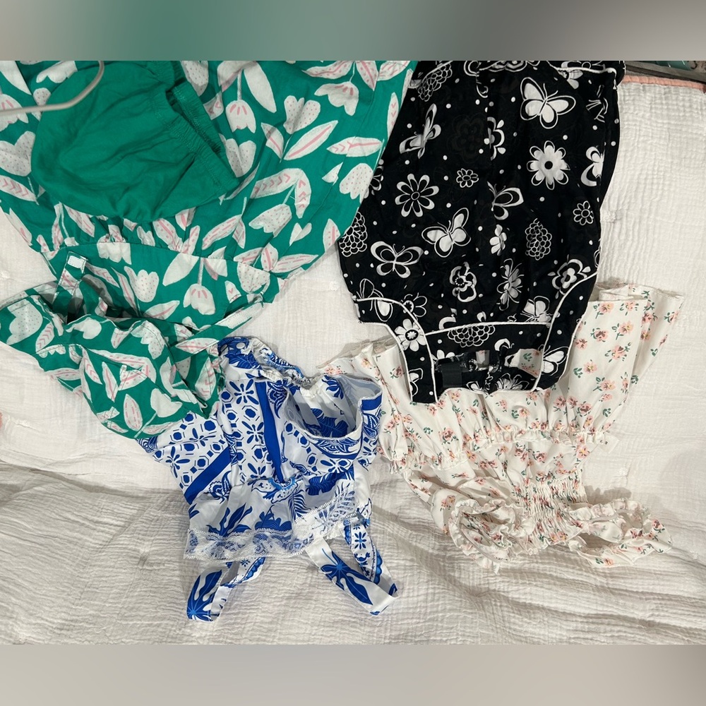 4 dresses